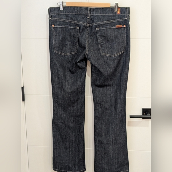 7 For All Mankind Bootcut Jeans Blue Size 32 - Picture 3 of 8